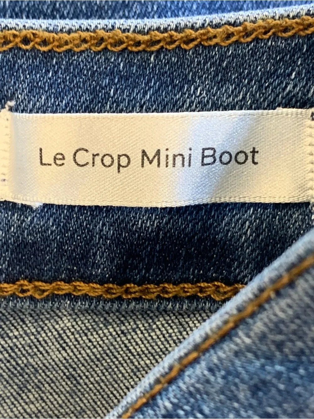 Frame Le Crop Mini Boot Jeans Size 27 - Picture 6 of 9